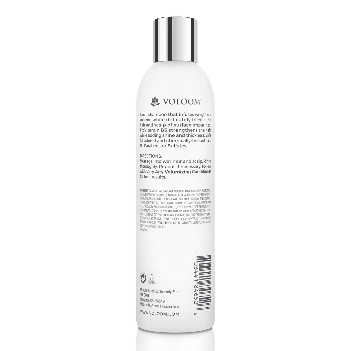 Very Airy Low Residue Volumizing Shampoo by VOLOOM