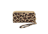 MULTI COLORED CHEETAH PRINT SMALL WALLET by hfstylish