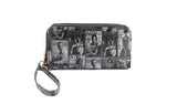 Michell Obama Printed Double Zipper Pocket Wallet by hfstylish