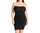 InstantFigure Shapewear Strapless Slimming Curvy Dress with Empire Waist WBD036C by InstantFigure INC