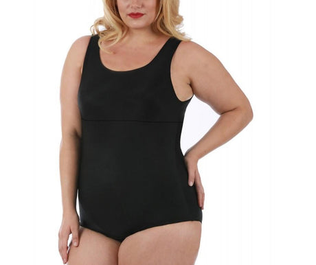 Instant Figure Curvy Tank Brief Bodysuit WBS006C by InstantFigure INC