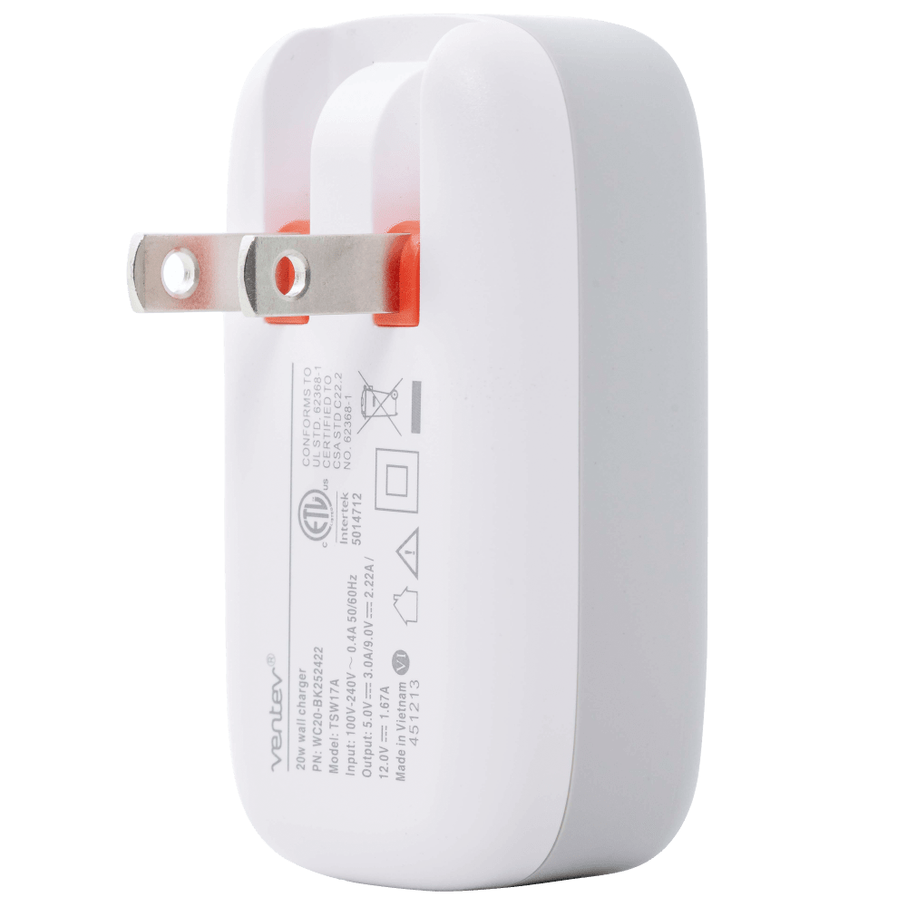 Ventev 20W USB C Wall Charger by Ventev