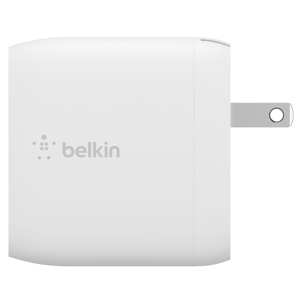 Belkin Dual Port USB A 24W Wall Charger with Apple Lightning Cable 3ft by Belkin