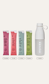 Smoothie Mini Sampler 10-pack + bottle by kencko