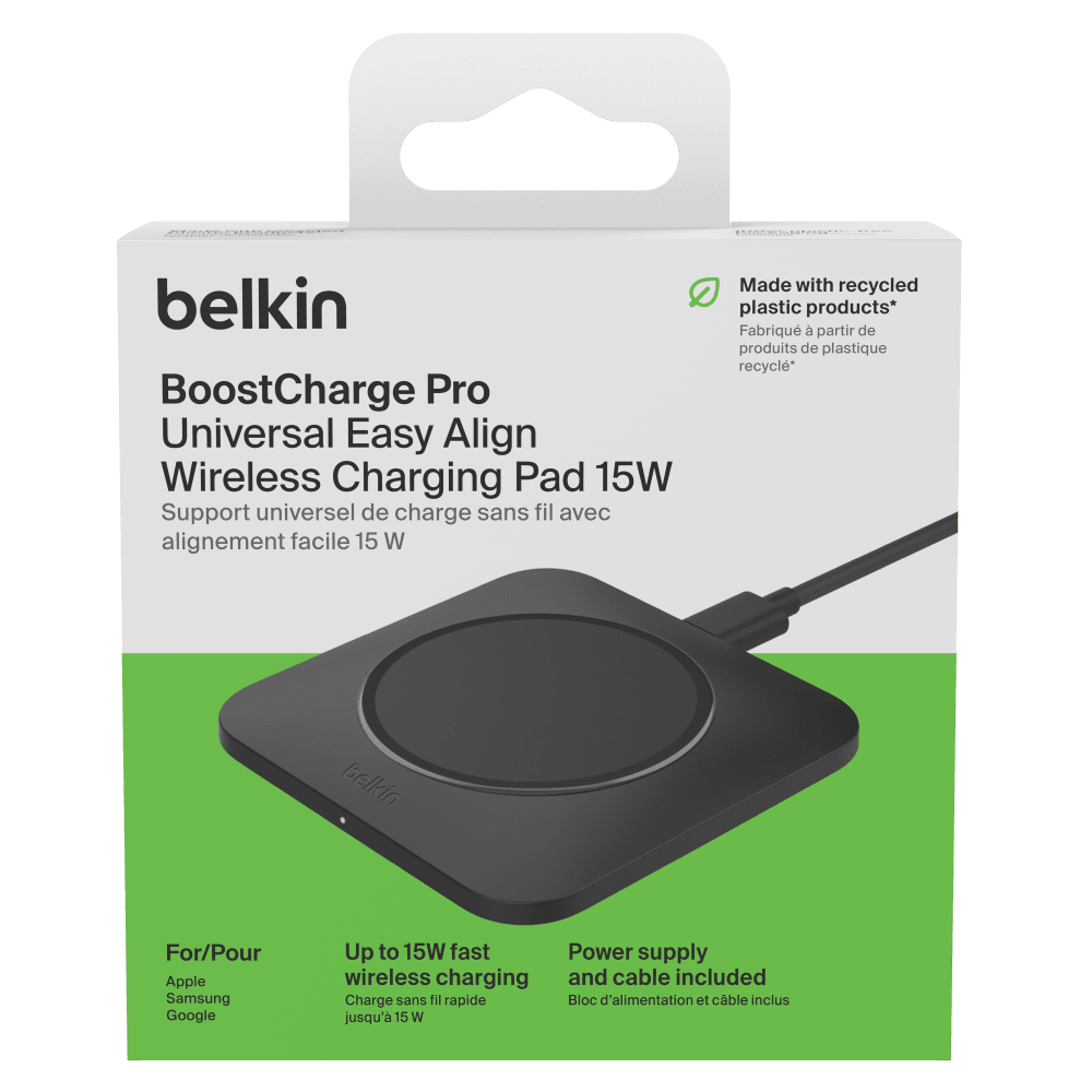 Belkin Boost Charge Pro Easy Alignment Wireless Charging Pad 15W by Belkin