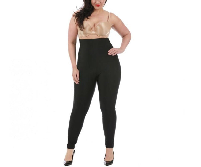 InstantFigure Hi-Waist Tummy Control Leggings WP40221C by InstantFigure INC