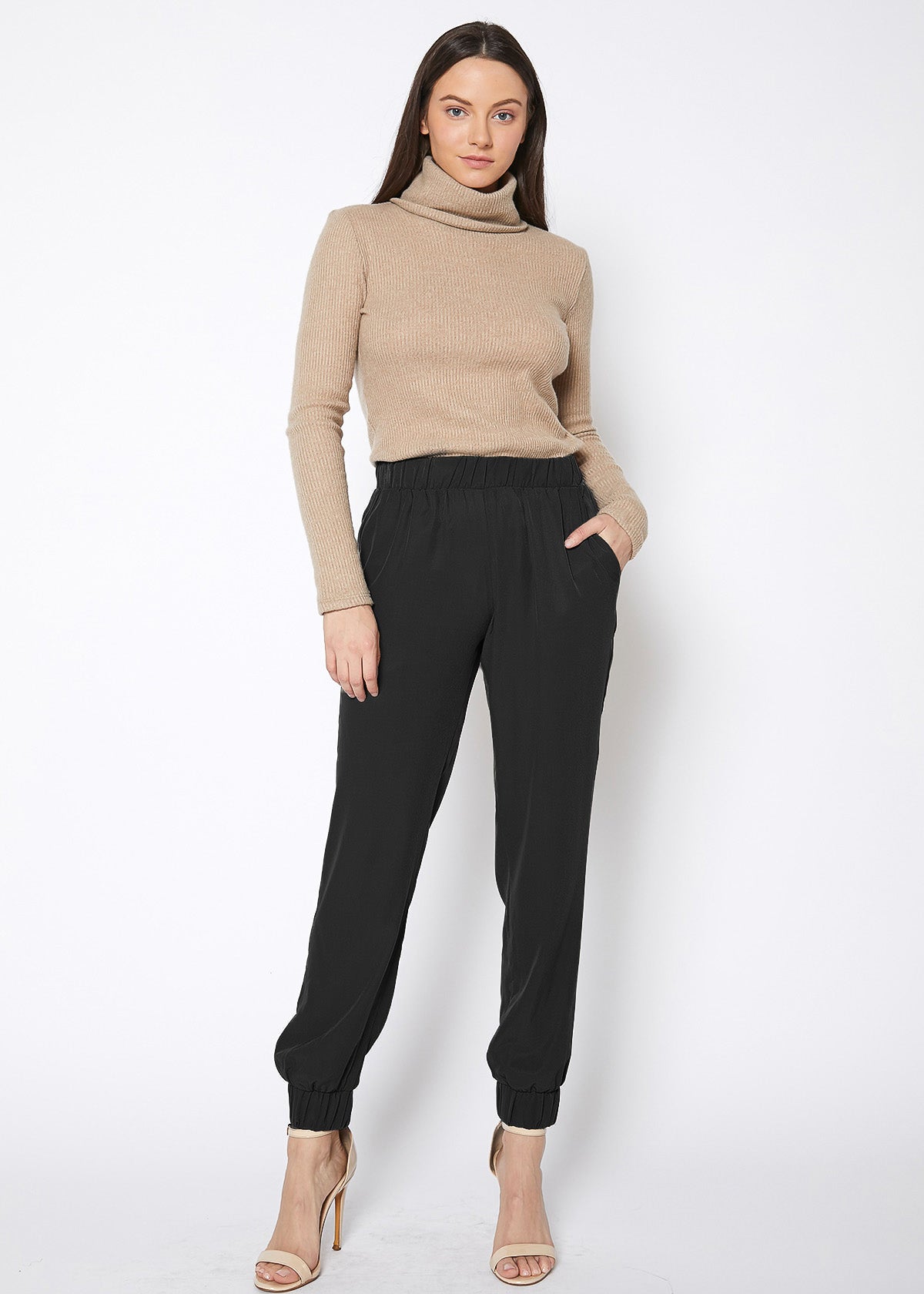 Women's All Day Elastic Cuff Jogger Pants by Shop at Konus