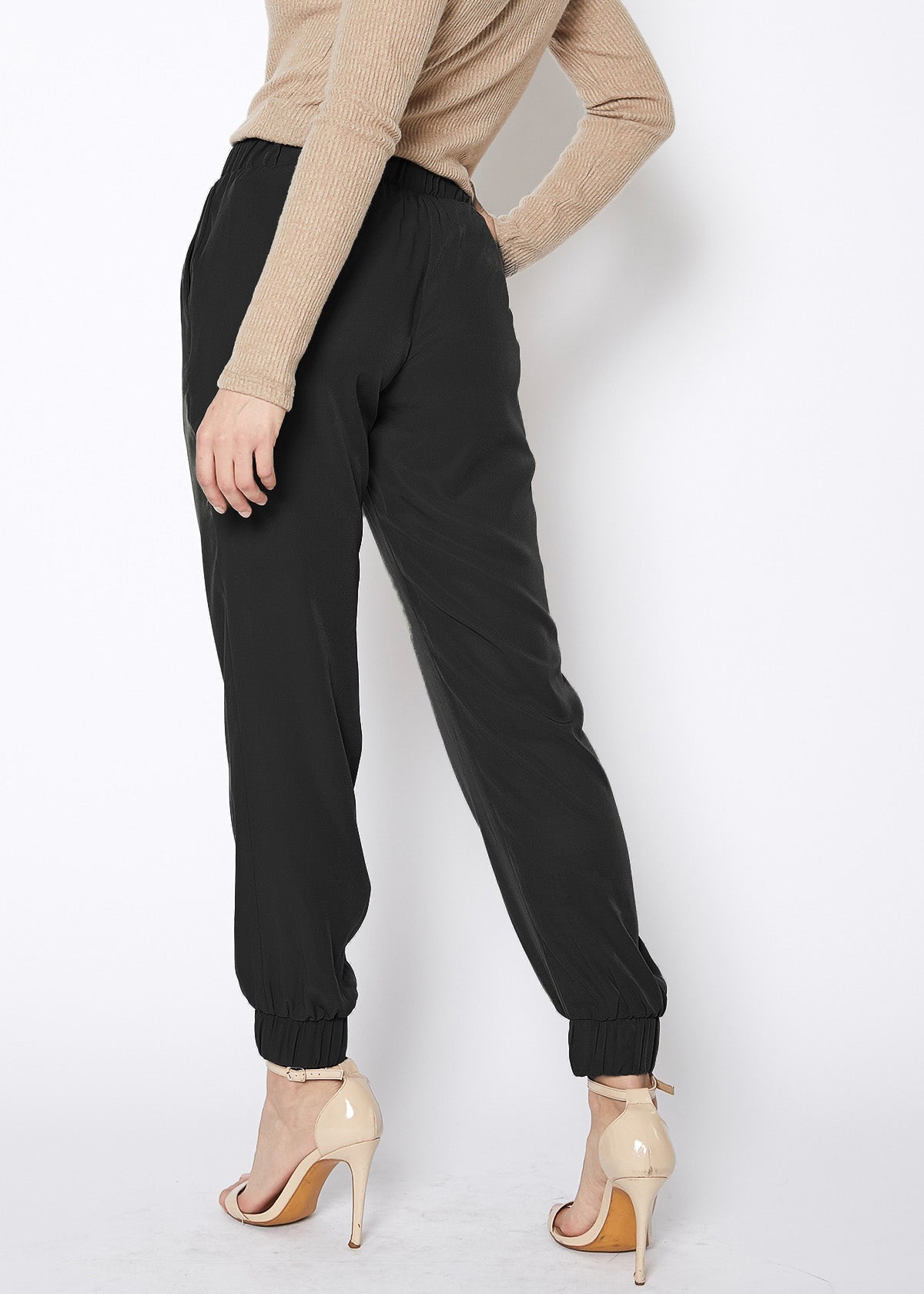 Women's All Day Elastic Cuff Jogger Pants by Shop at Konus