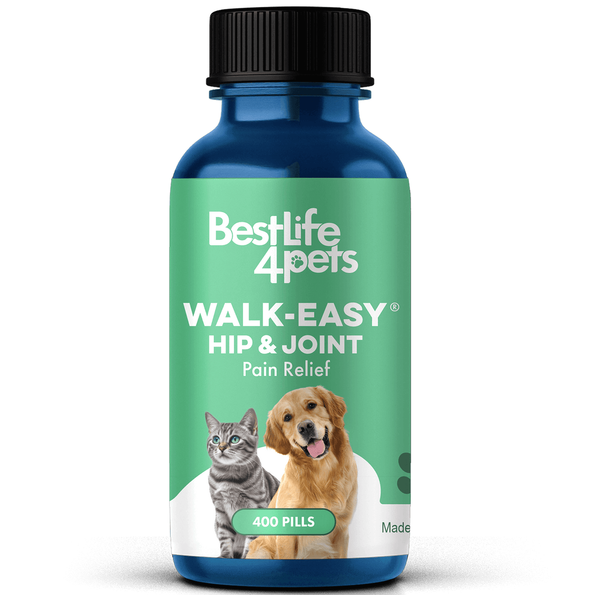 WALK-EASY® Joint and Hip Pain Relief for Dogs and Cats - Helps Arthritis, Torn Ligament and Other Joint Conditions by BestLife4Pets