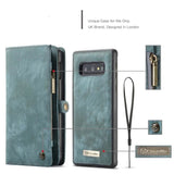 Luxury Leather Wallet with 11 Card Holders And Detachable Phone Case for Samsung Note 10 Plus A20 A50 A70 A80 S9 S8 Note 9 by Js House