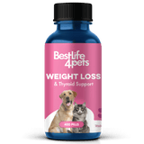 Natural Weight Loss & Thyroid Support Supplement for Dogs & Cats by BestLife4Pets