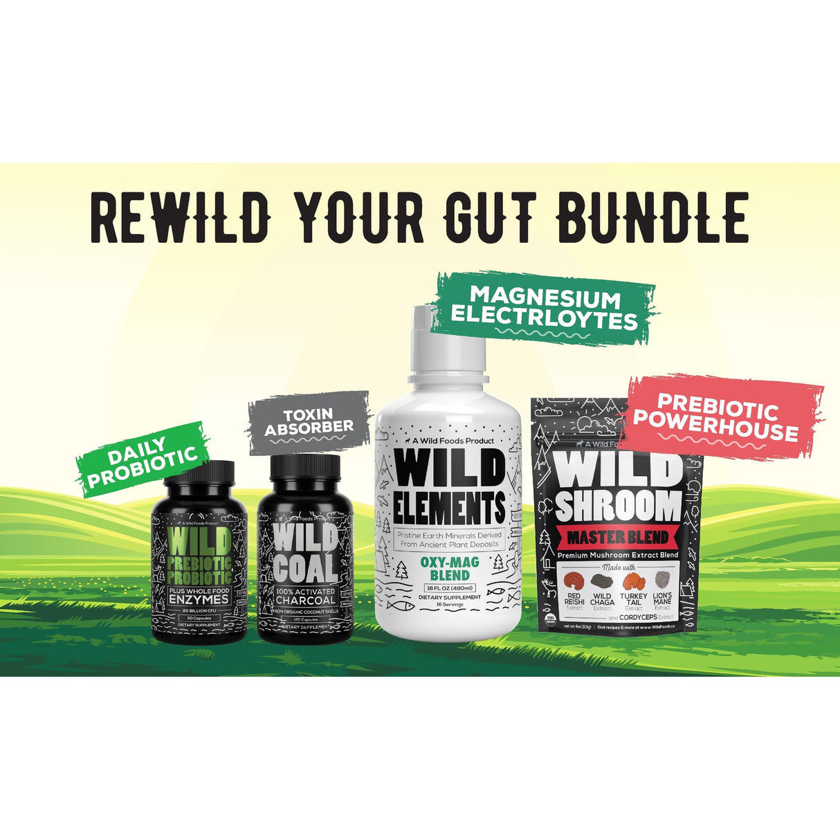 reWILD Your Gut Bundle by Wild Foods