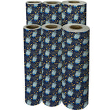 Hanukkah Dreidel Gift Wrap by Present Paper