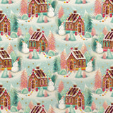 Gingerbread Dreams Christmas Gift Wrap by Present Paper