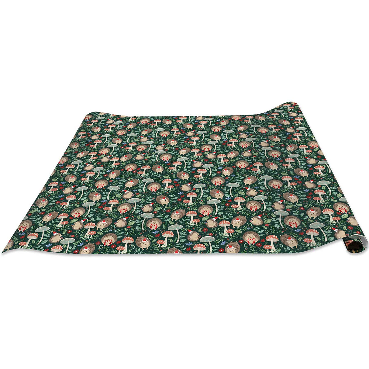 Holiday Hedgehog Christmas Gift Wrap by Present Paper