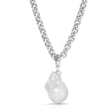 Xl Fresh Water Baroque Pearl Pendant by eklexic jewelry