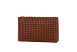 Woven flap over clutch by hfstylish