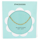 Twist Chain Classic Gold Necklace by ETHICGOODS