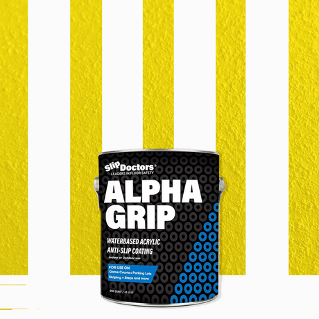 Alpha Grip Non-Slip Stripe and Athletic Court Paint by SlipDoctors