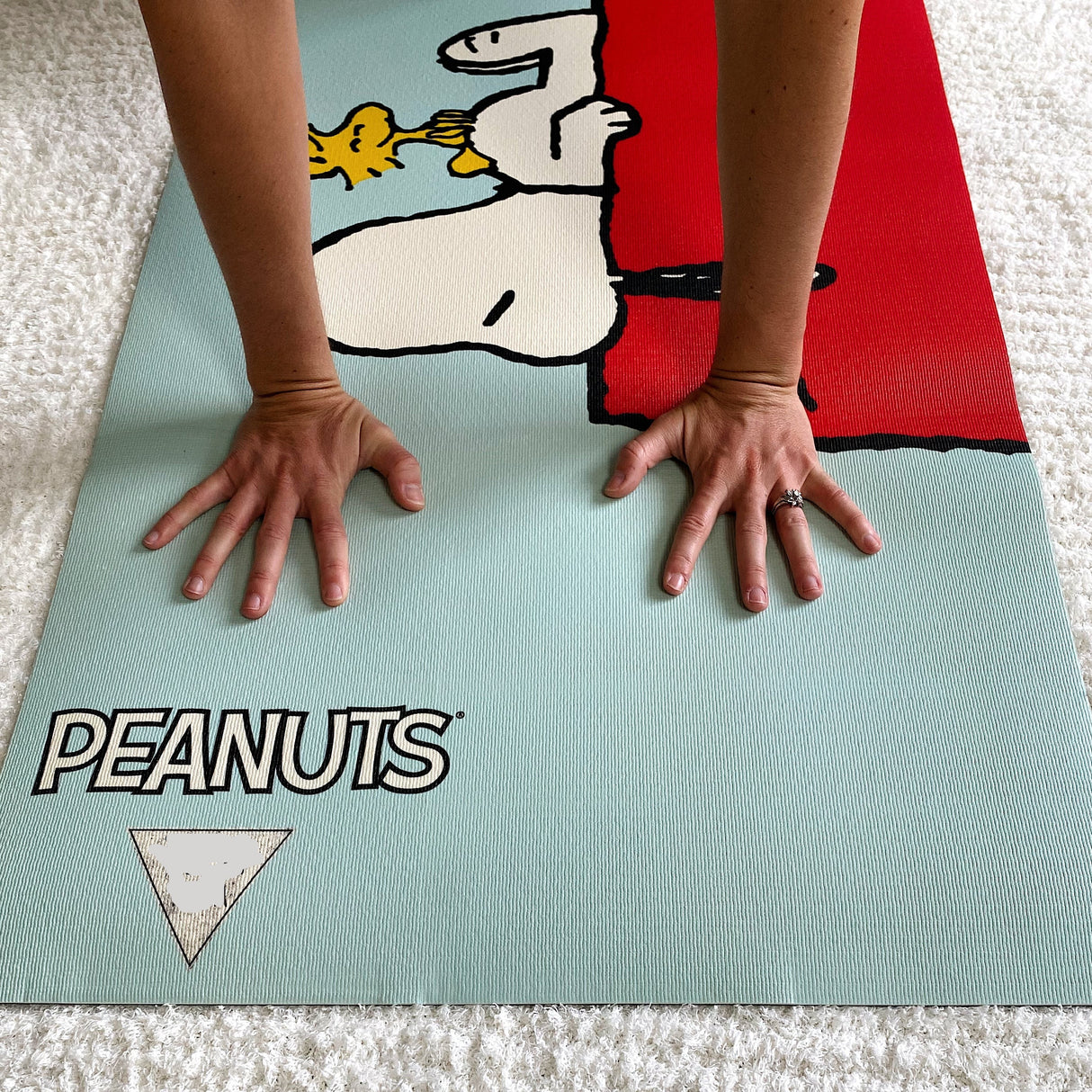 Ascend Yoga Mat Peanuts Snoopy House Mat by Yune Yoga