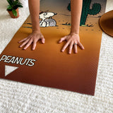 Ascend Yoga Mat Peanuts Snoopy Spike Desert Mat by Yune Yoga