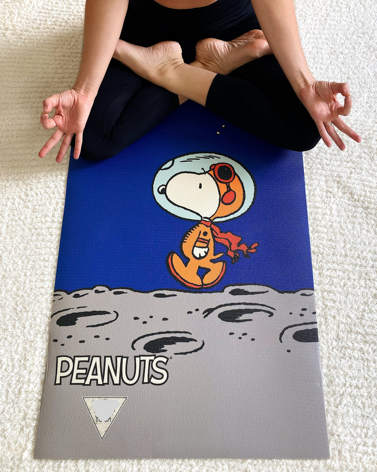 Ascend Yoga Mat Peanuts Snoopy Space Mat by Yune Yoga