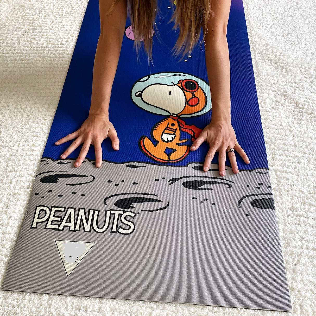 Ascend Yoga Mat Peanuts Snoopy Space Mat by Yune Yoga