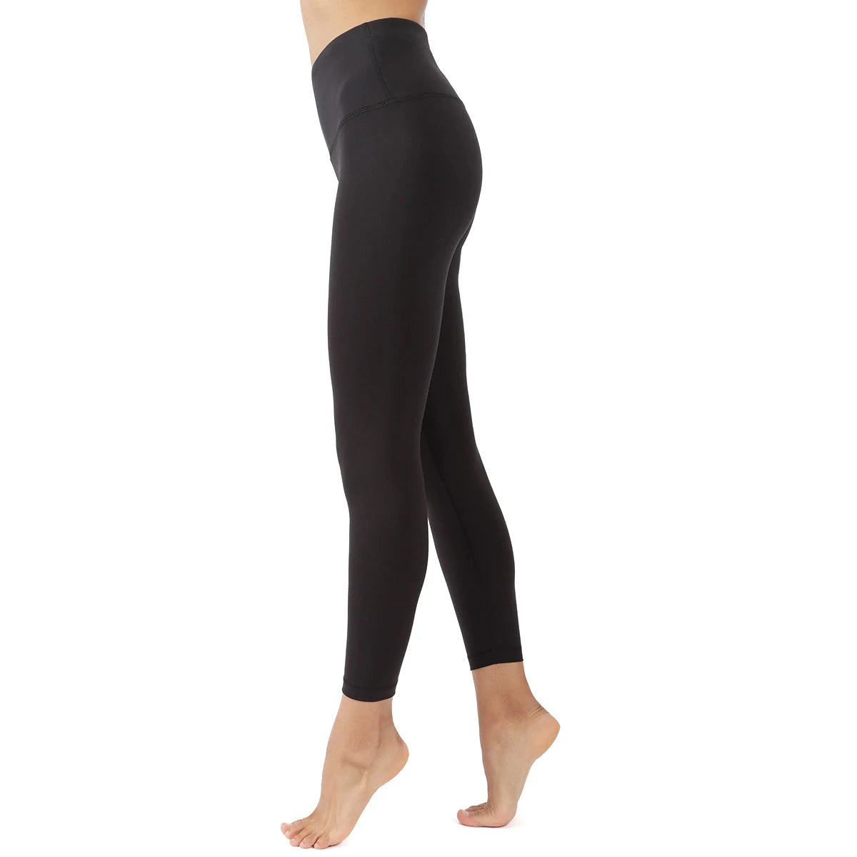 Yogalicious by Reflex Women's Lux Hi Rise Basic Ankle Legging by PROOZY