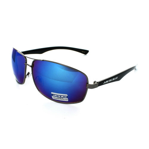 ARCTIC BLUE Sunglasses Aviator AB12 - Black