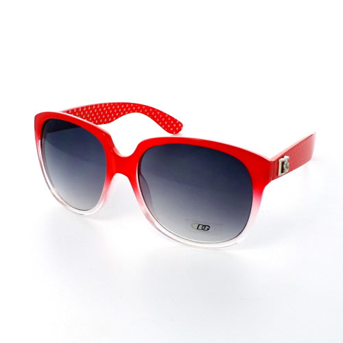 DG Sunglasses Wayfarer 26972 - White - Red