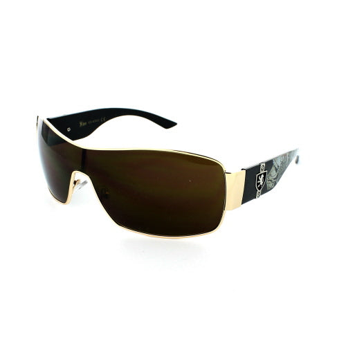 KHAN Sunglasses Shield 3635 - Brown