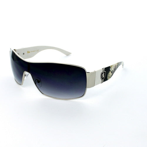 KHAN Sunglasses Shield 3635 - White