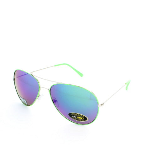 AIR FORCE Sunglasses Aviator AF8AV01CLRV - Yellow - Green