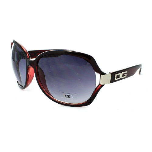 DG Sunglasses Oversized 26340 - Tortoise - Burgundy