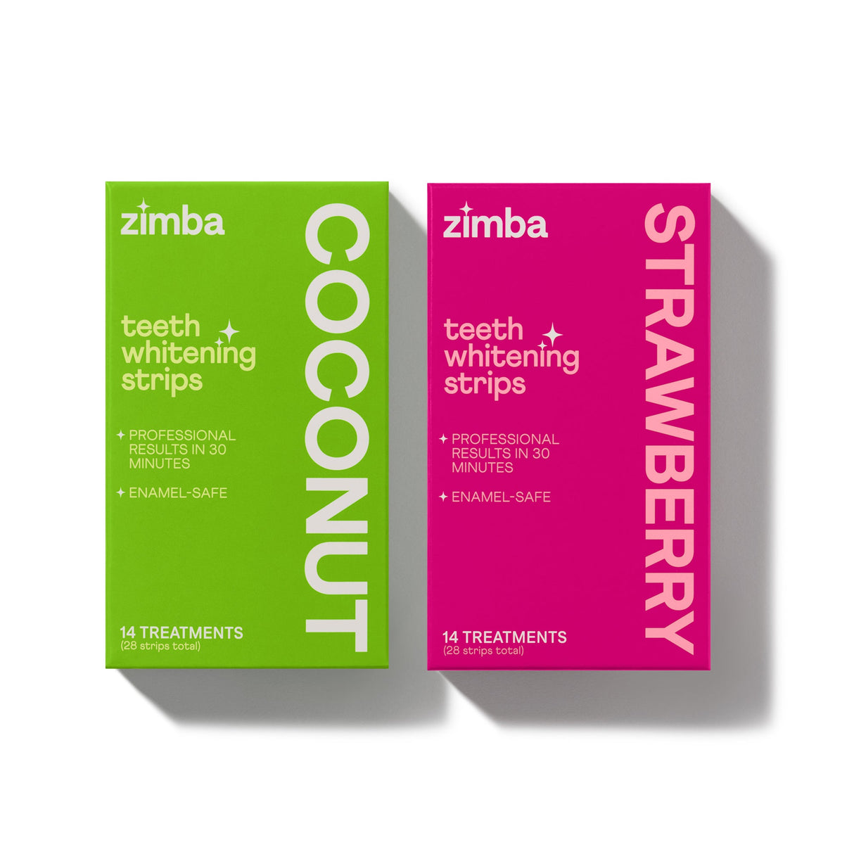 Teeth Whitening Strips Duo by Zimba Whitening