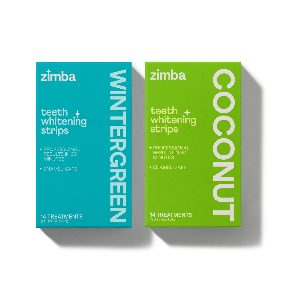 Teeth Whitening Strips Duo by Zimba Whitening