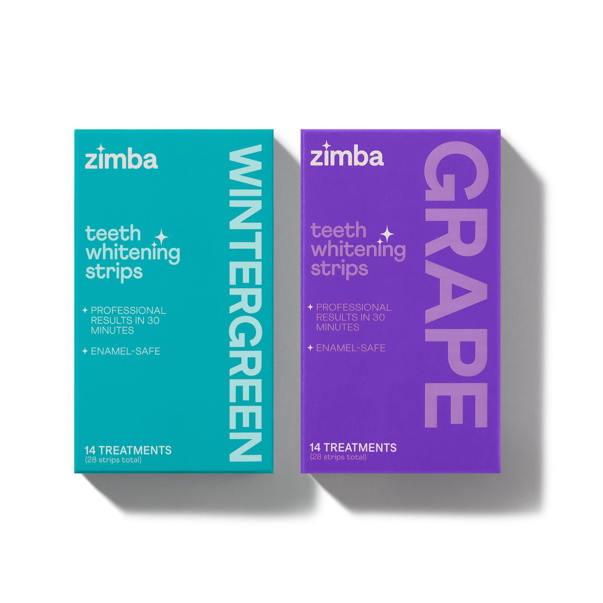 Teeth Whitening Strips Duo by Zimba Whitening