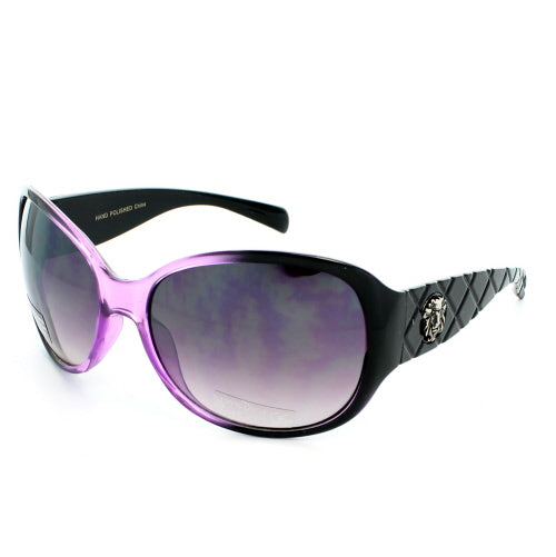 KHAN Sunglasses Oversized 5279 - Red - Purple