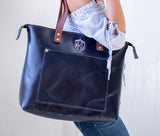 Lifetime Zippered Tote by Lifetime Leather Co