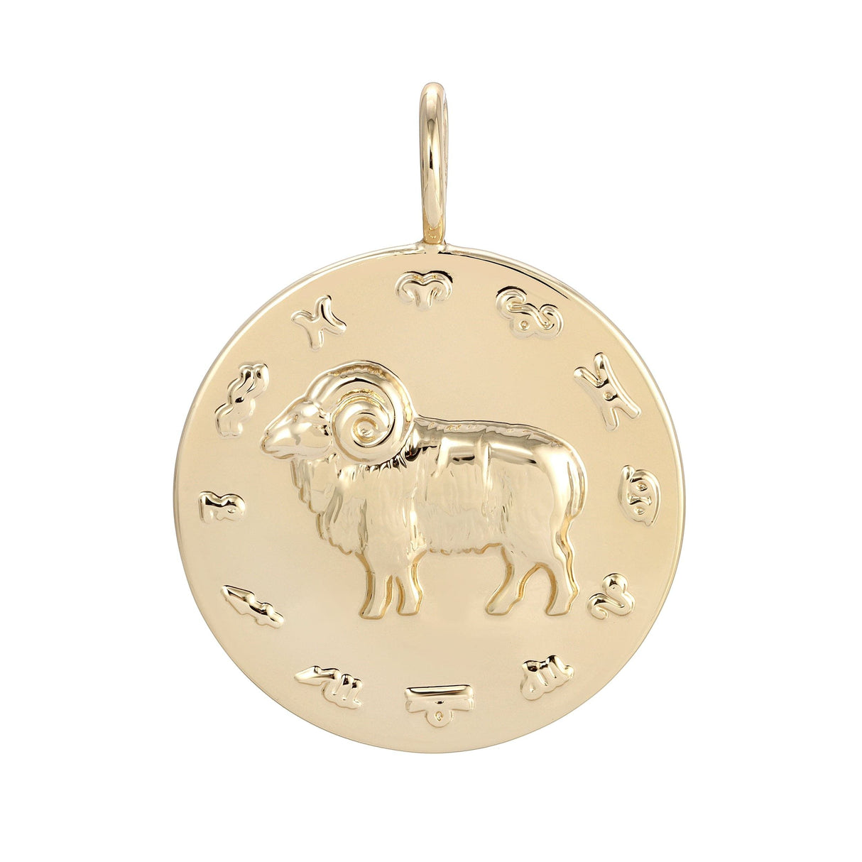 Zodiac Pendant Aries by eklexic jewelry