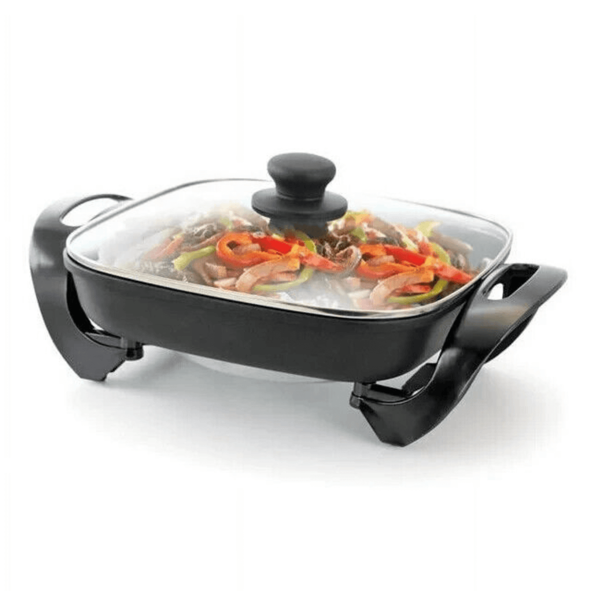 Better Chef 12" Non-Stick Electric Skillet with Glass Lid by Jupiter Gear Home