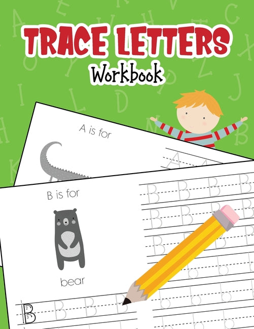 Trace Letters Workbook: Animal Alphabet Book Handwriting Practice for Pre K, Preschool, Kindergarten, and Kids Ages 3-5 - Paperback by Books by splitShops