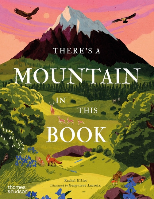 There's a Mountain in This Book - Hardcover by Books by splitShops