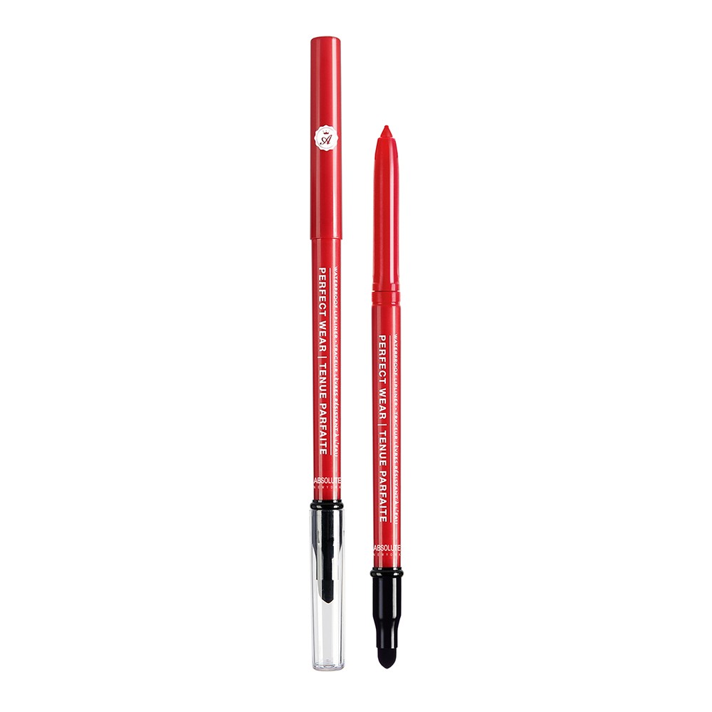 ABSOLUTE Perfect Wear Waterproof Lipliner - Pinup Red