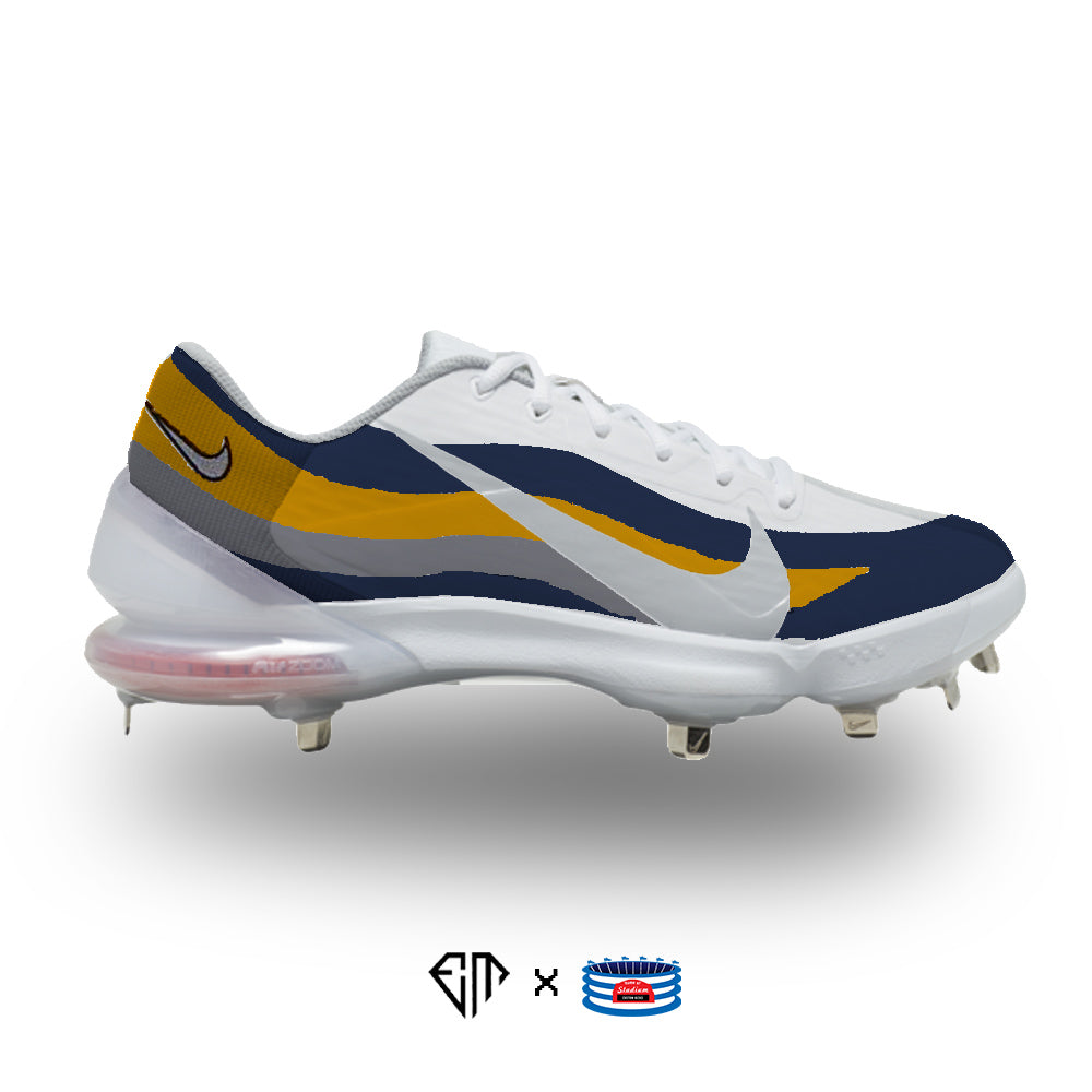 "Air Max" Nike Force Zoom Trout 7 Pro Cleats by Stadium Custom Kicks