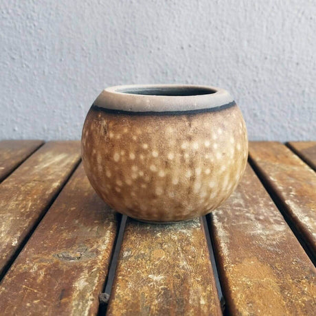 Akari Raku Refillable Large Scented Soy Wax Candle by RAAQUU