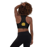 Ancap Porcupine Padded Sports Bra by Proud Libertarian