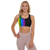 Don't Tread on Anyone LGBT Padded Sports Bra by Proud Libertarian