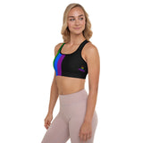 Don't Tread on Anyone LGBT Padded Sports Bra by Proud Libertarian