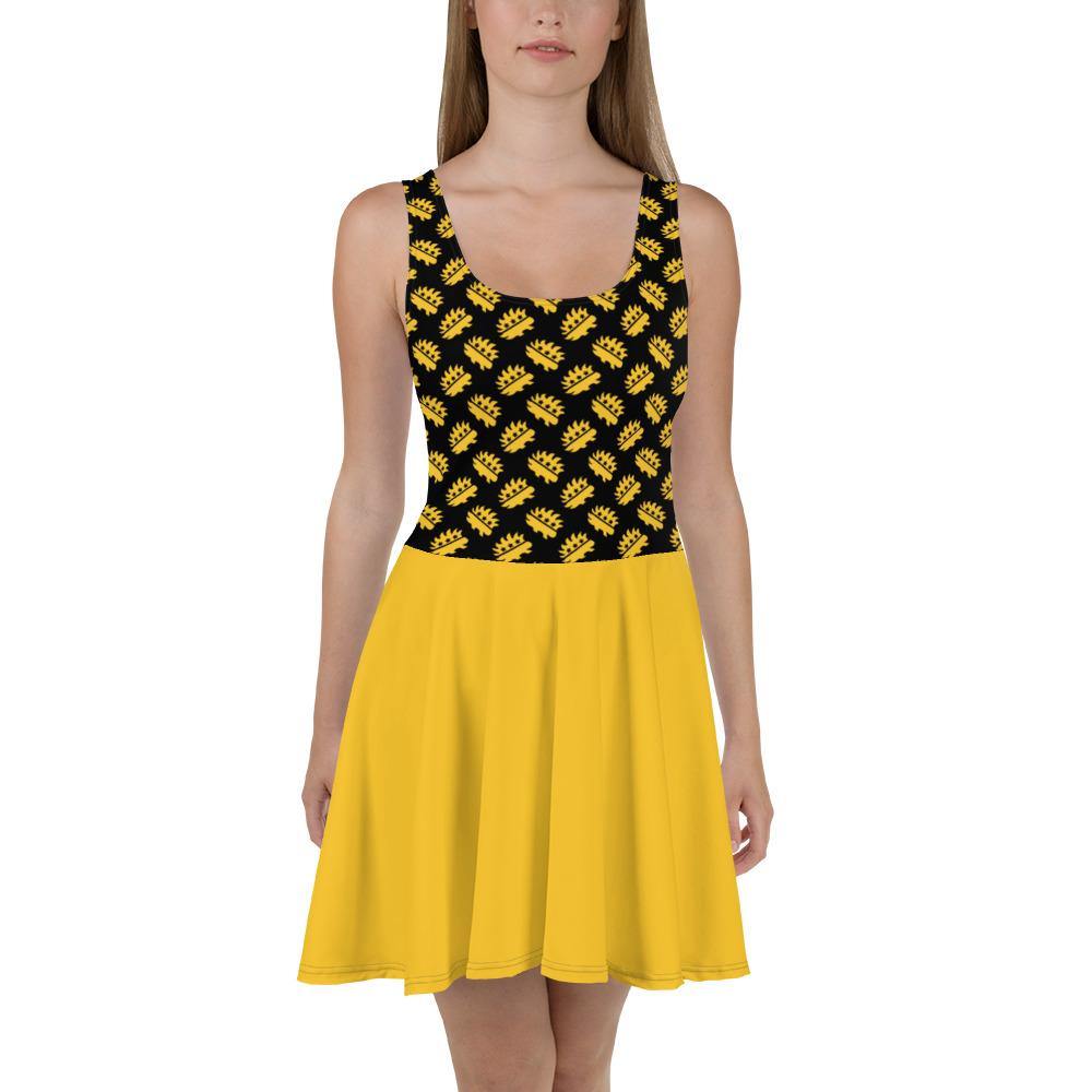 Ancap Porcupine Skater Dress by Proud Libertarian